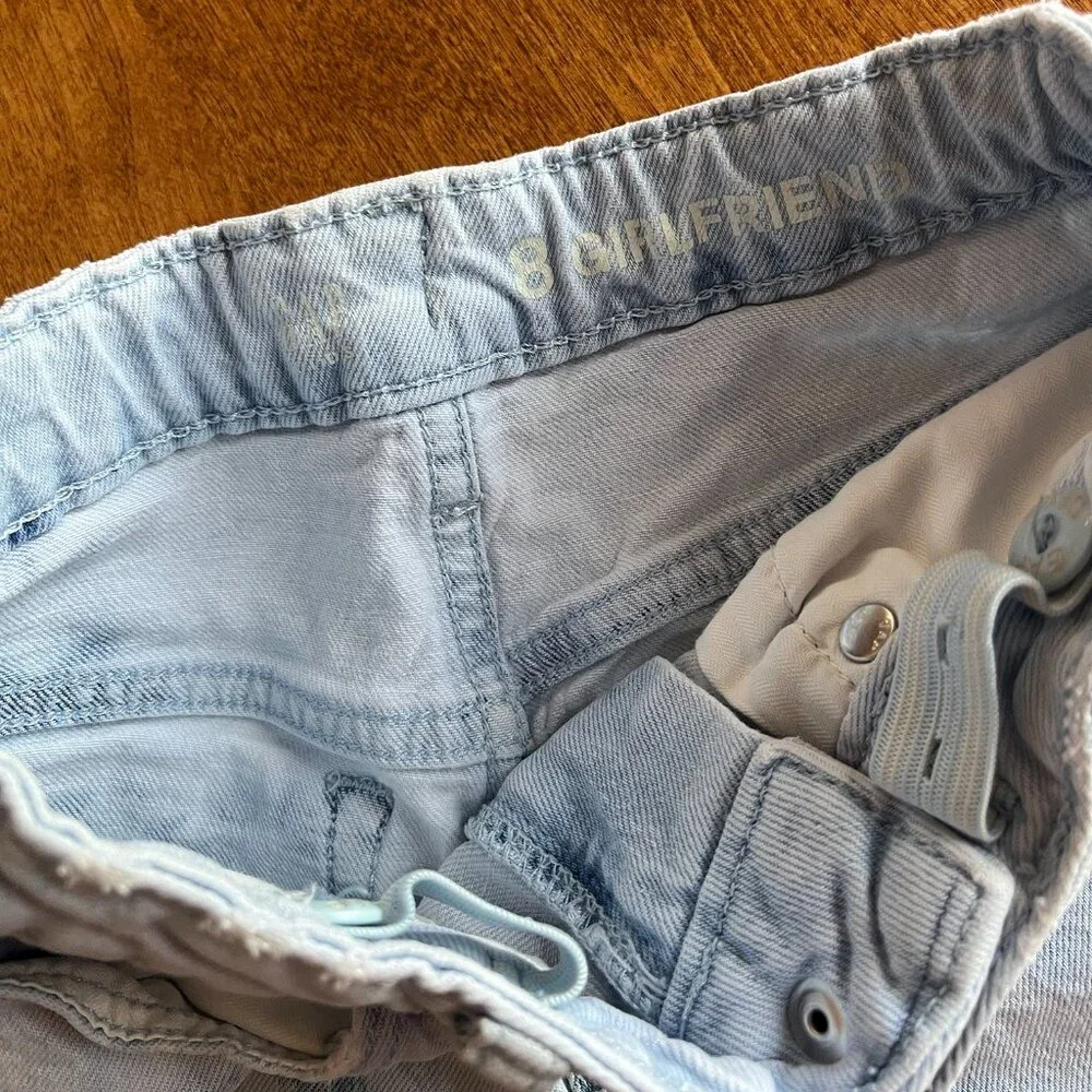 Gap tie-dye cropped jeans 8